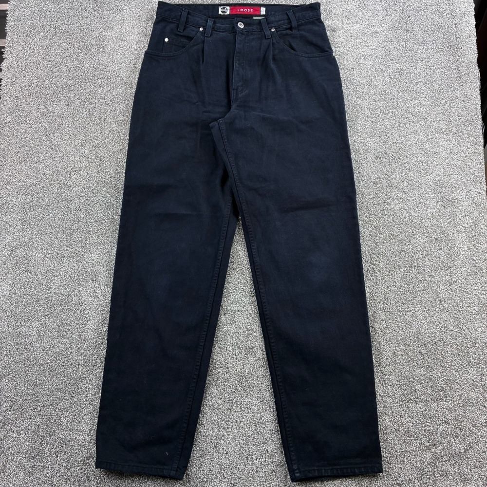 Vintage Levi's SilverTab Jeans Mens 33x34 Black Denim Baggy Loose Skate Grunge